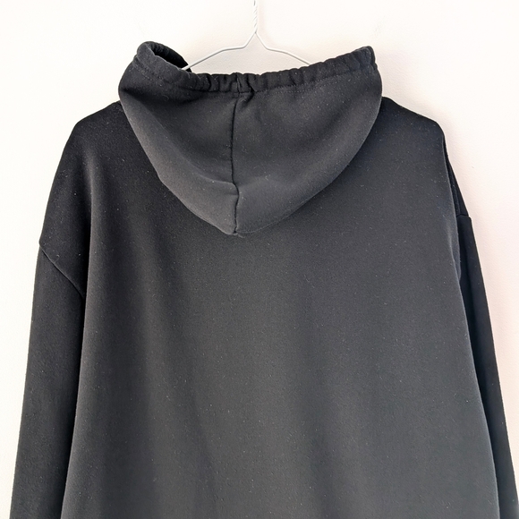 Harry Potter Hogwarts Hufflepuff Quidditch Black and Gold Hoodie ~ Size M Unisex - Picture 6 of 9